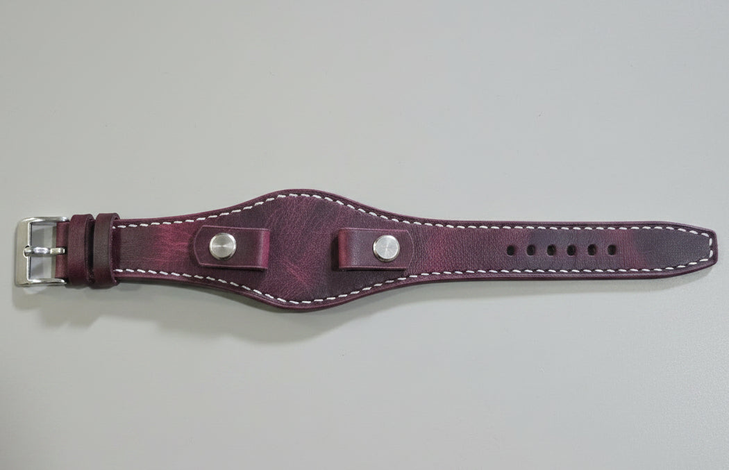 Indianleathercraft Watch Bands Trench watch leather strap