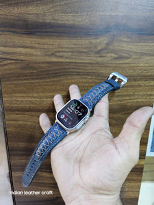 Indianleathercraft watch strap Apple watch ultra2 leather bands