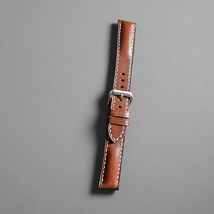 Indianleathercraft watch strap Brown / 20mm Samsung watch straps