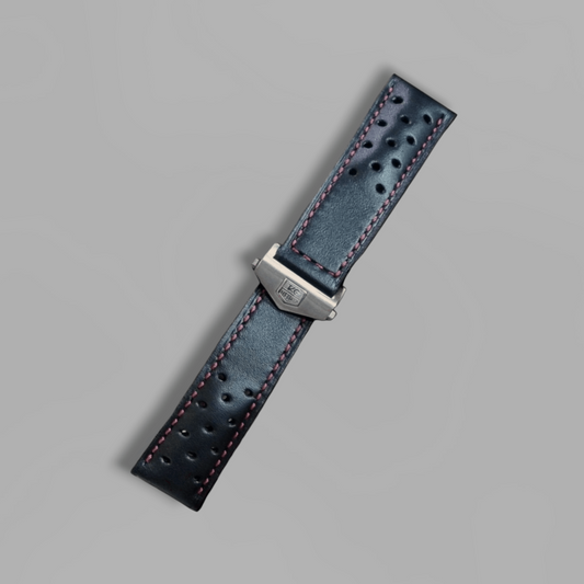 Indianleathercraft watch strap Leather strap for tag heuer carrera
