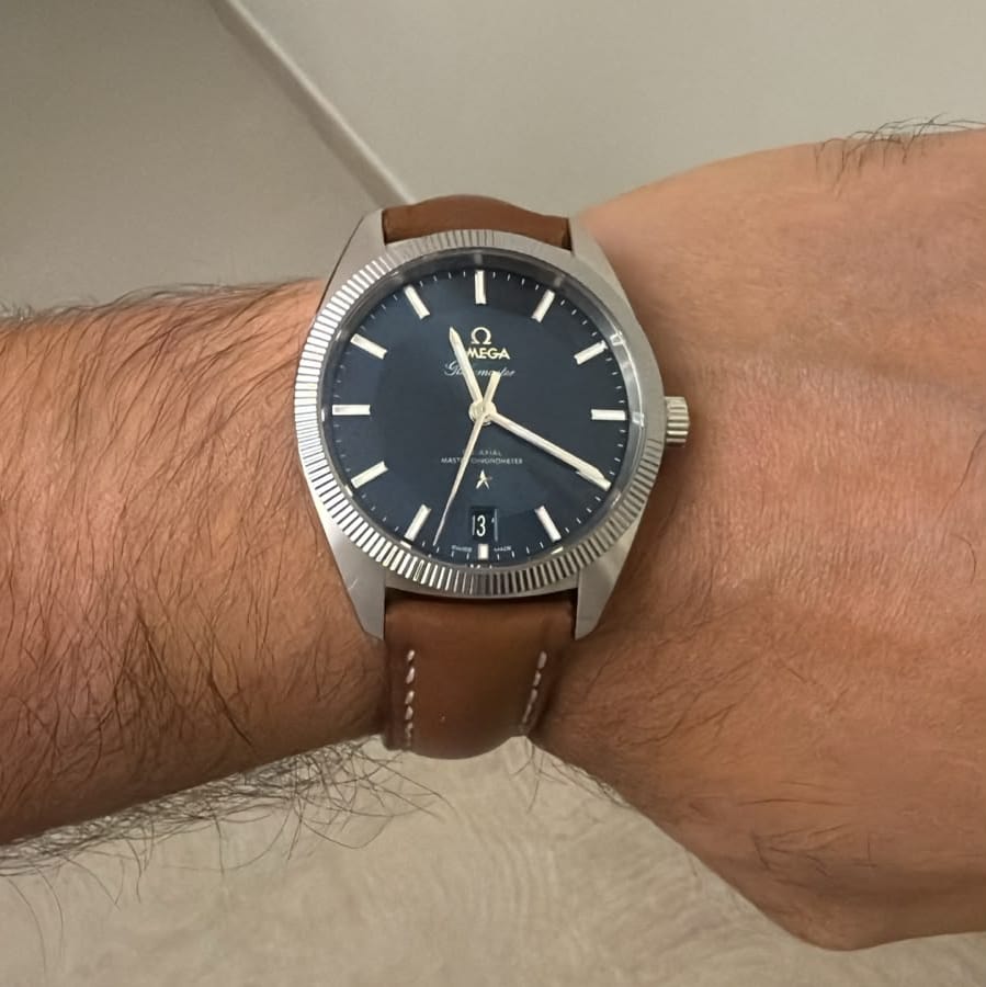 Indianleathercraft watch strap Omega leather watch strap