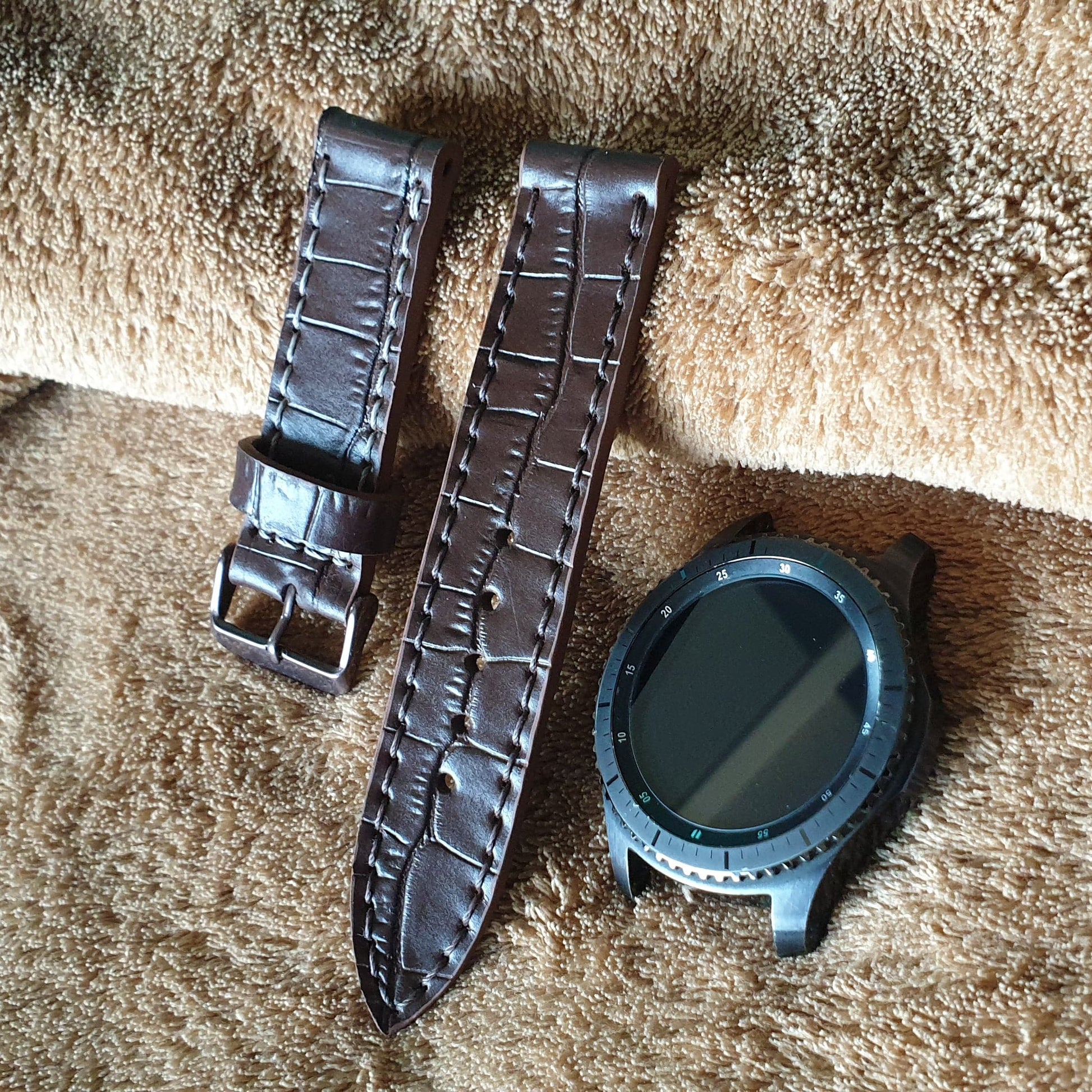 Samsung galaxy watch strap Indianleathercraft - Main Image