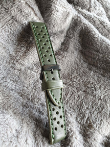 Indianleathercraft 22mm Handmade rally leather strap
