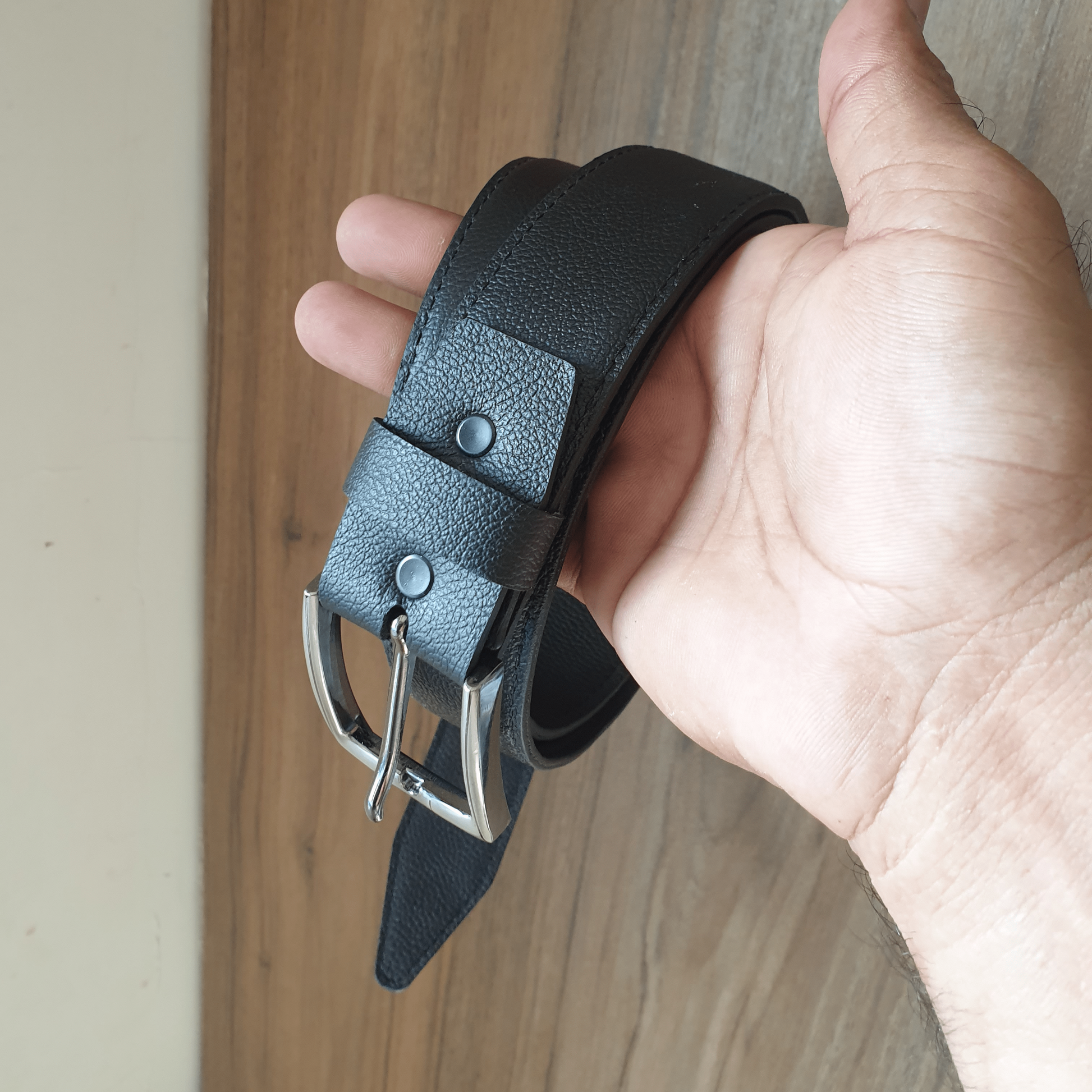 Indianleathercraft 32 - 36 inches Handmade leather formal belt