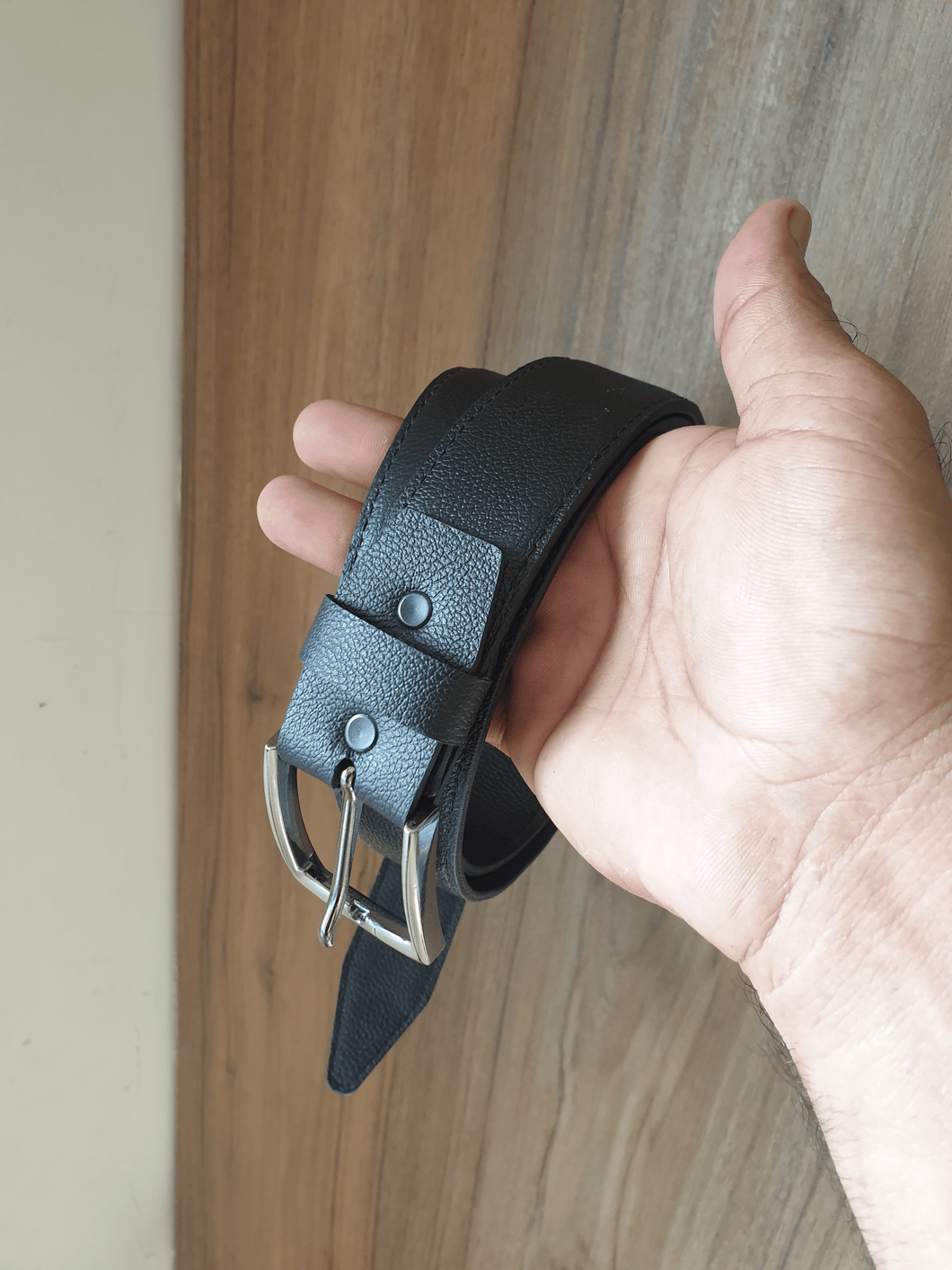 Indianleathercraft 32 - 36 inches Handmade leather formal belt