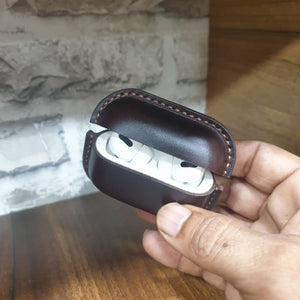 Indianleathercraft Apple Airpods pro leather case