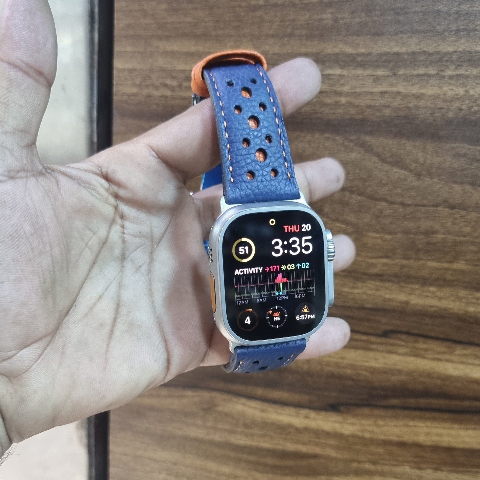 Indianleathercraft applestrap Apple watch ultra strap