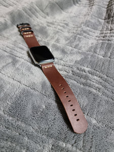 Indianleathercraft applestrap Fullgrain leather apple watch bands