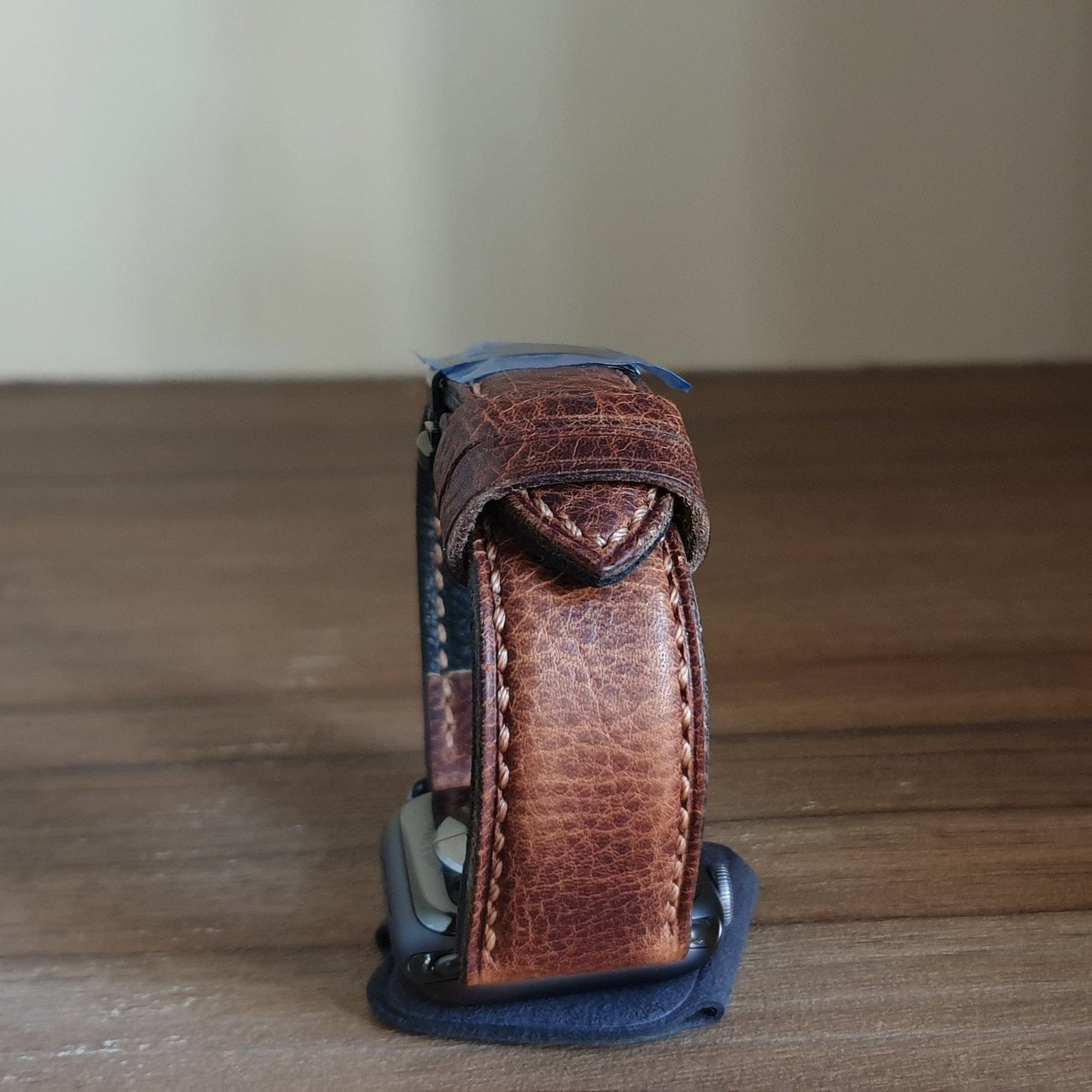 Crazy horse leather Apple watch strap - Indianleathercraft