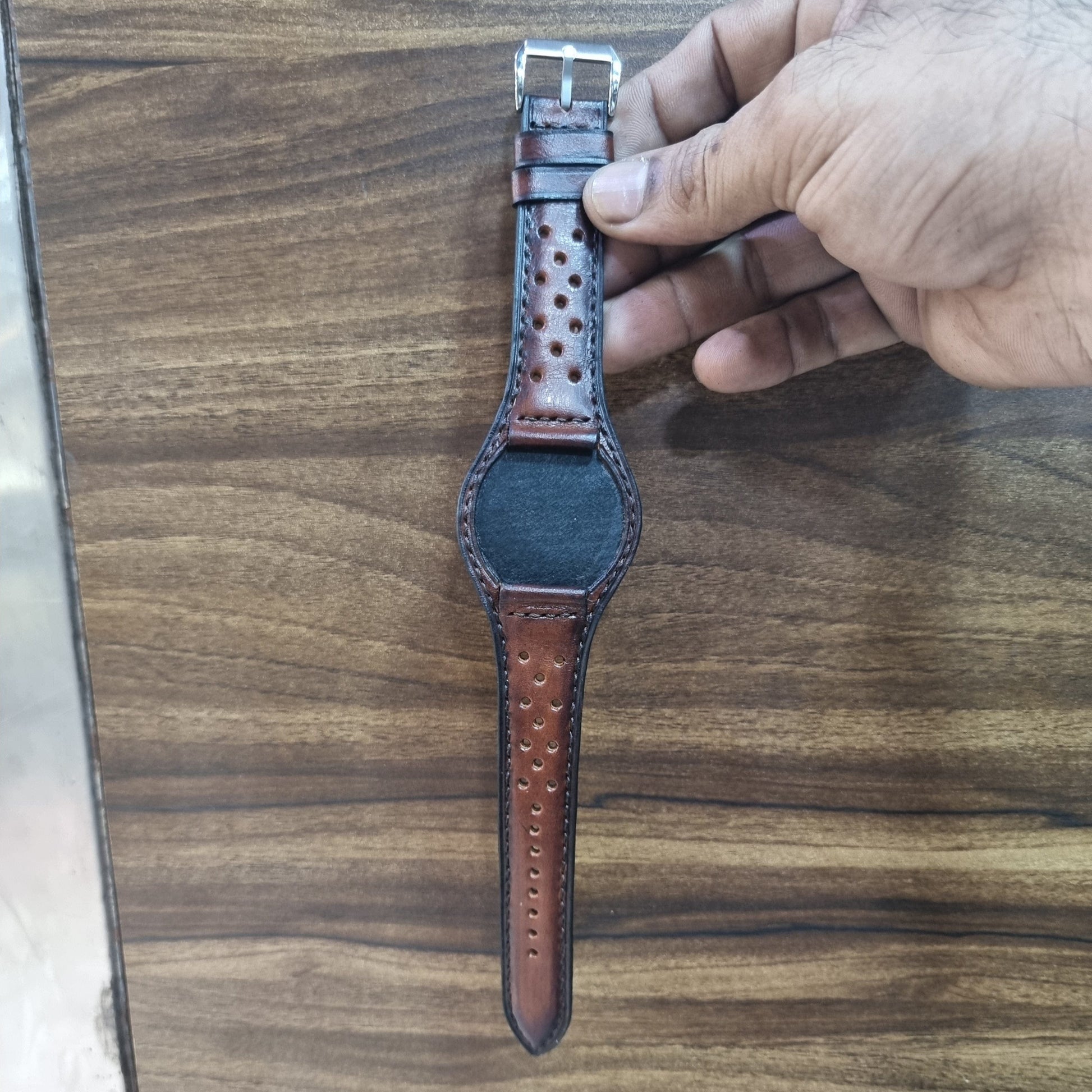 Esslinger Cuff Watch Strap Replacement Remove Leather Watch Band Store