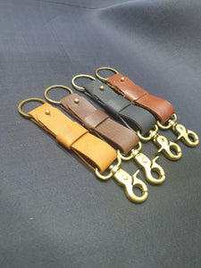 Indianleathercraft fullgrain leather keychain