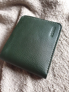 Indianleathercraft Green Handmade green leather wallet