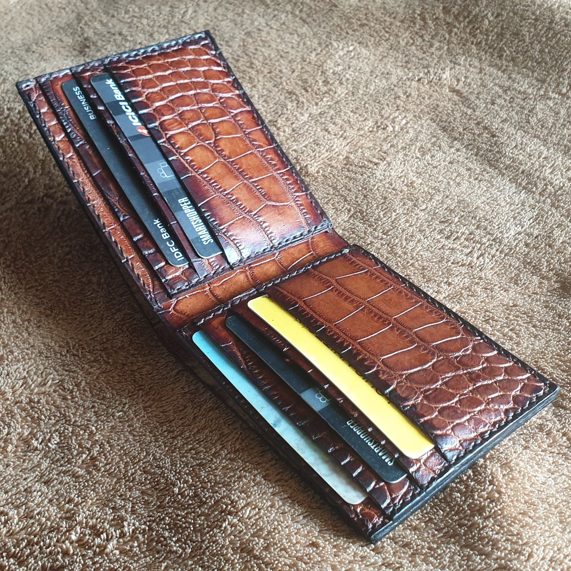 leather wallet - Indianleathercraft