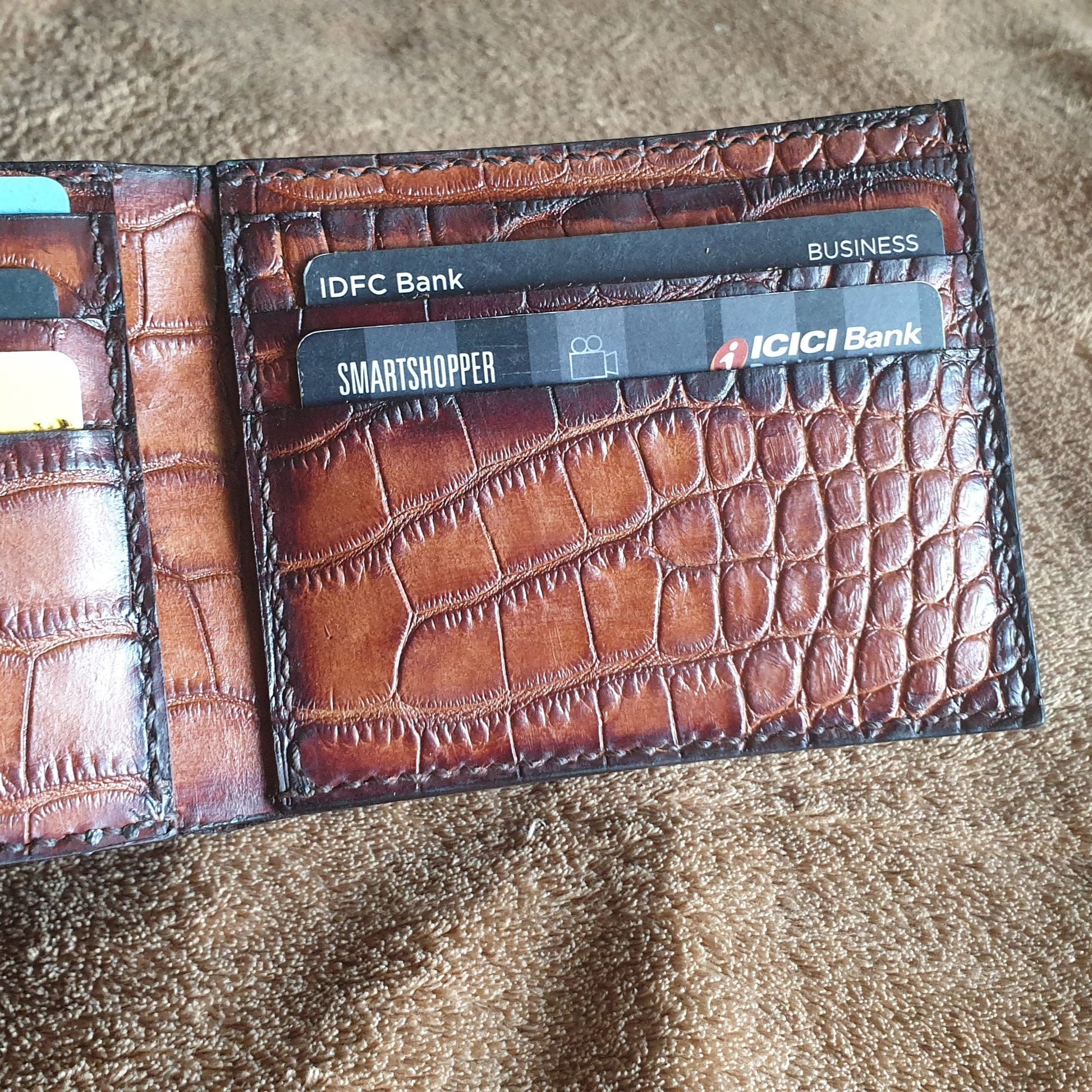 leather wallet - Indianleathercraft