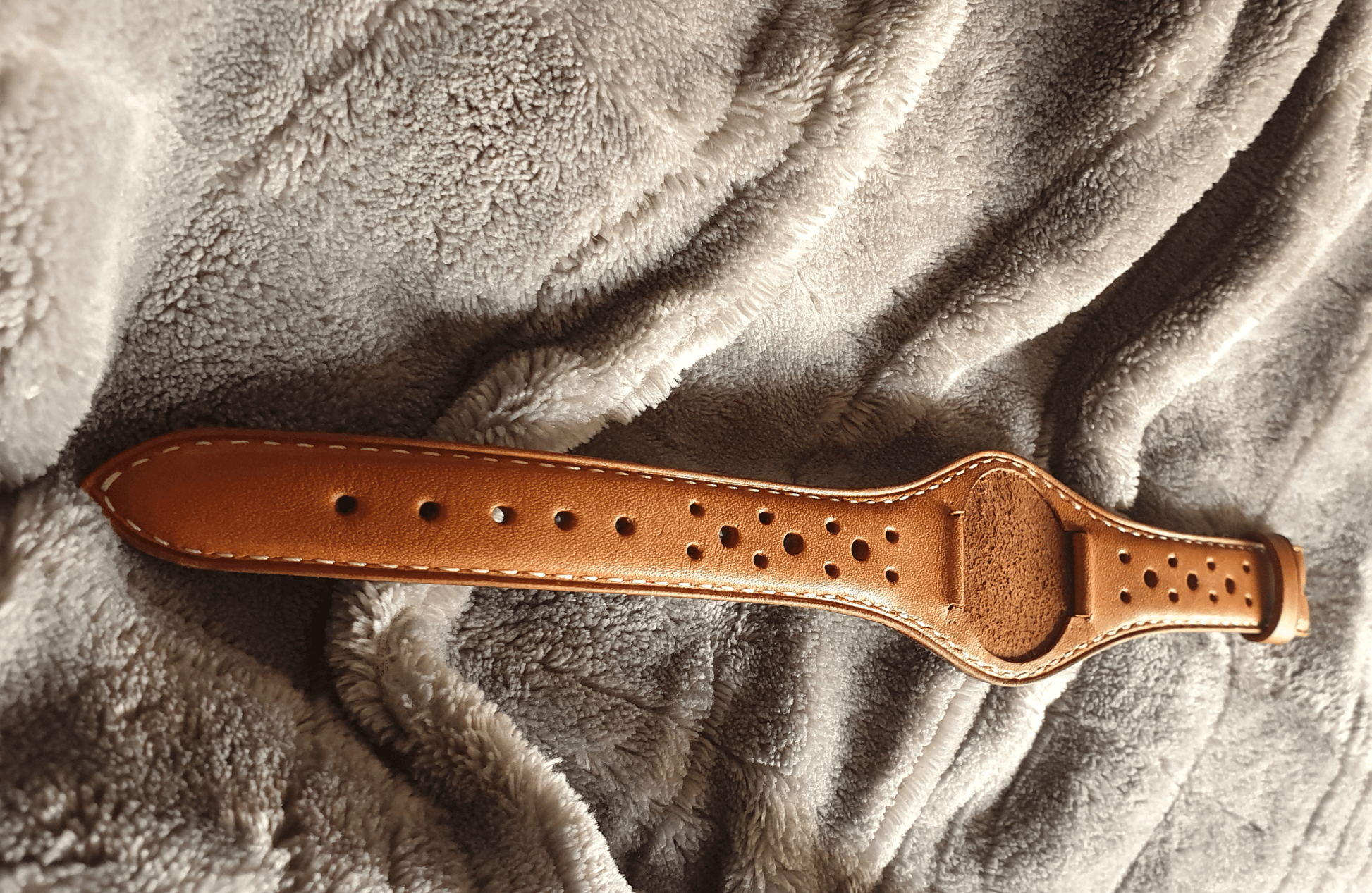 Indianleathercraft Handmade bund rally leather strap