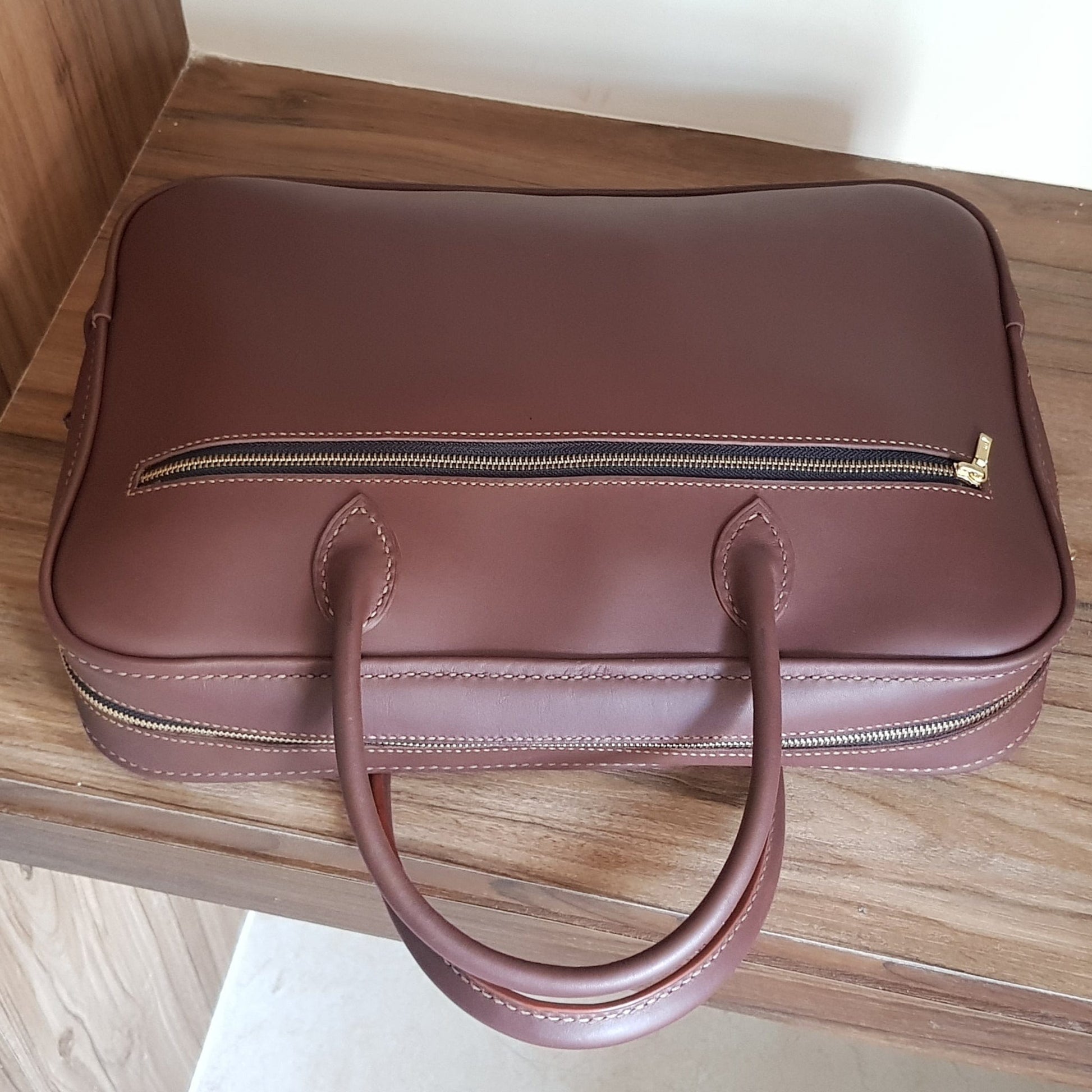 Indianleathercraft Handmade Fullgrain leather office bag