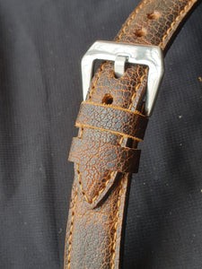 Indianleathercraft Handmade leather apple watch strap