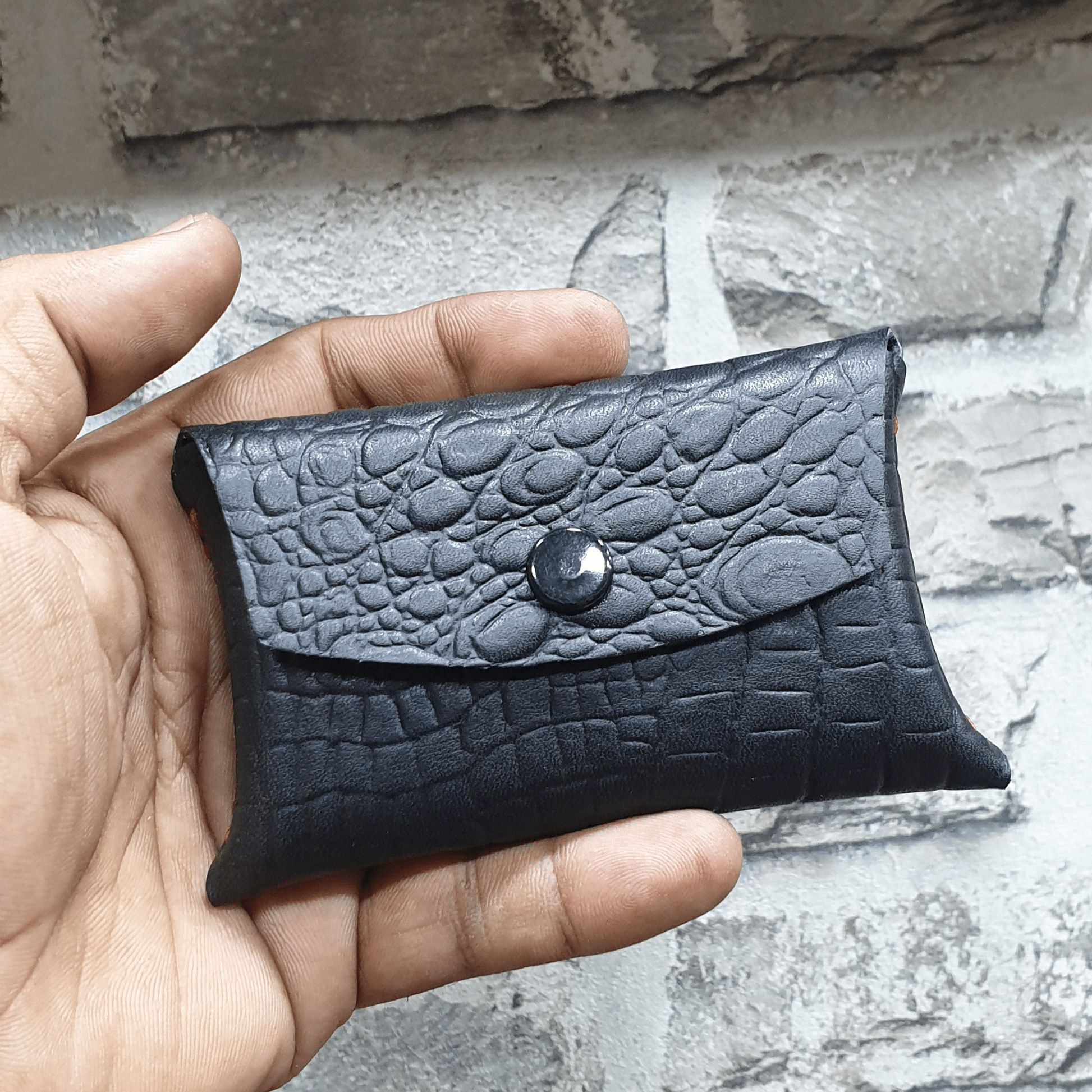 Indianleathercraft Handmade leather card holder