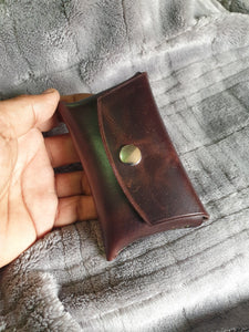 Indianleathercraft Handmade leather card holder