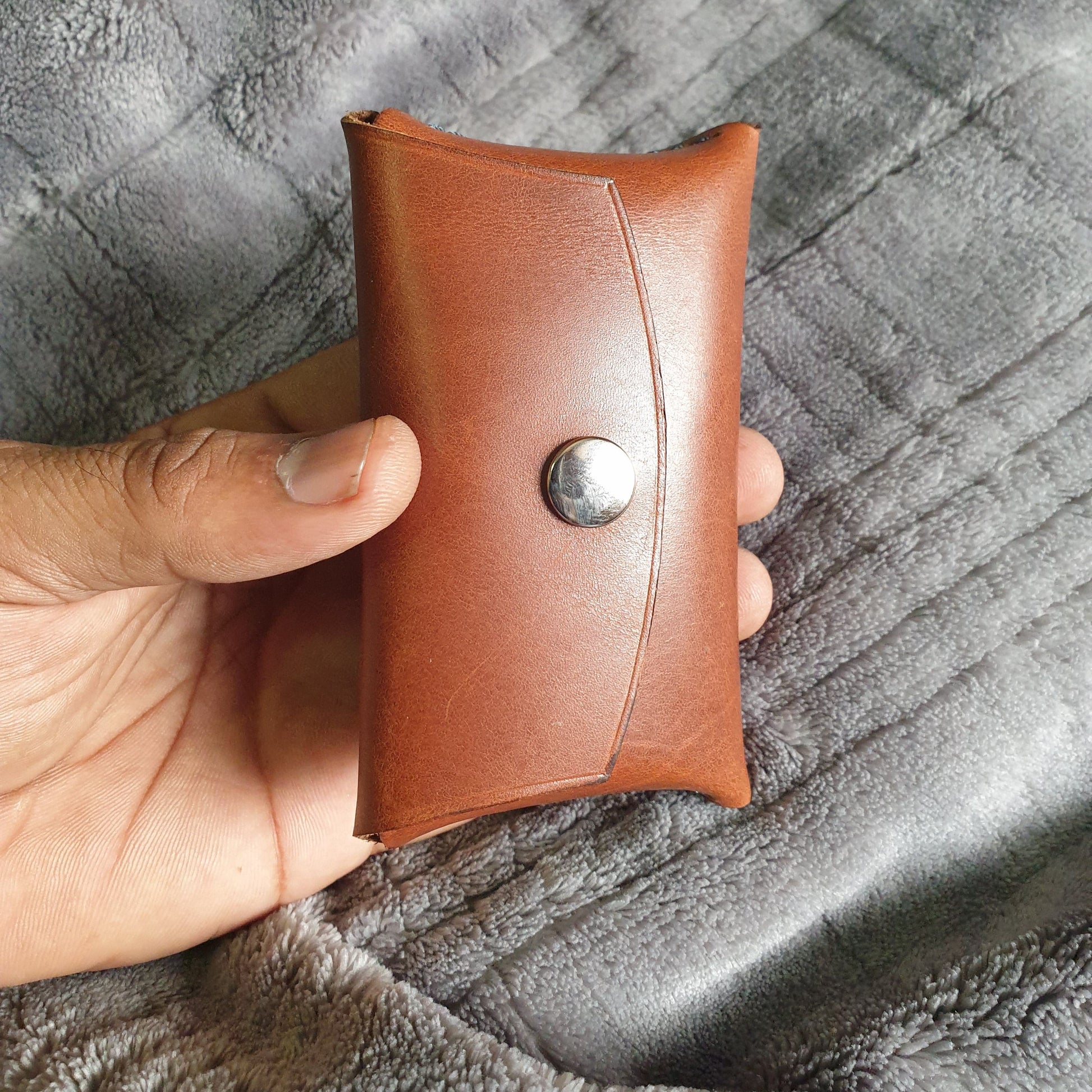 Indianleathercraft Handmade leather card holder