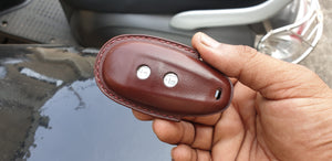 Indianleathercraft Handmade leather case for suzuki