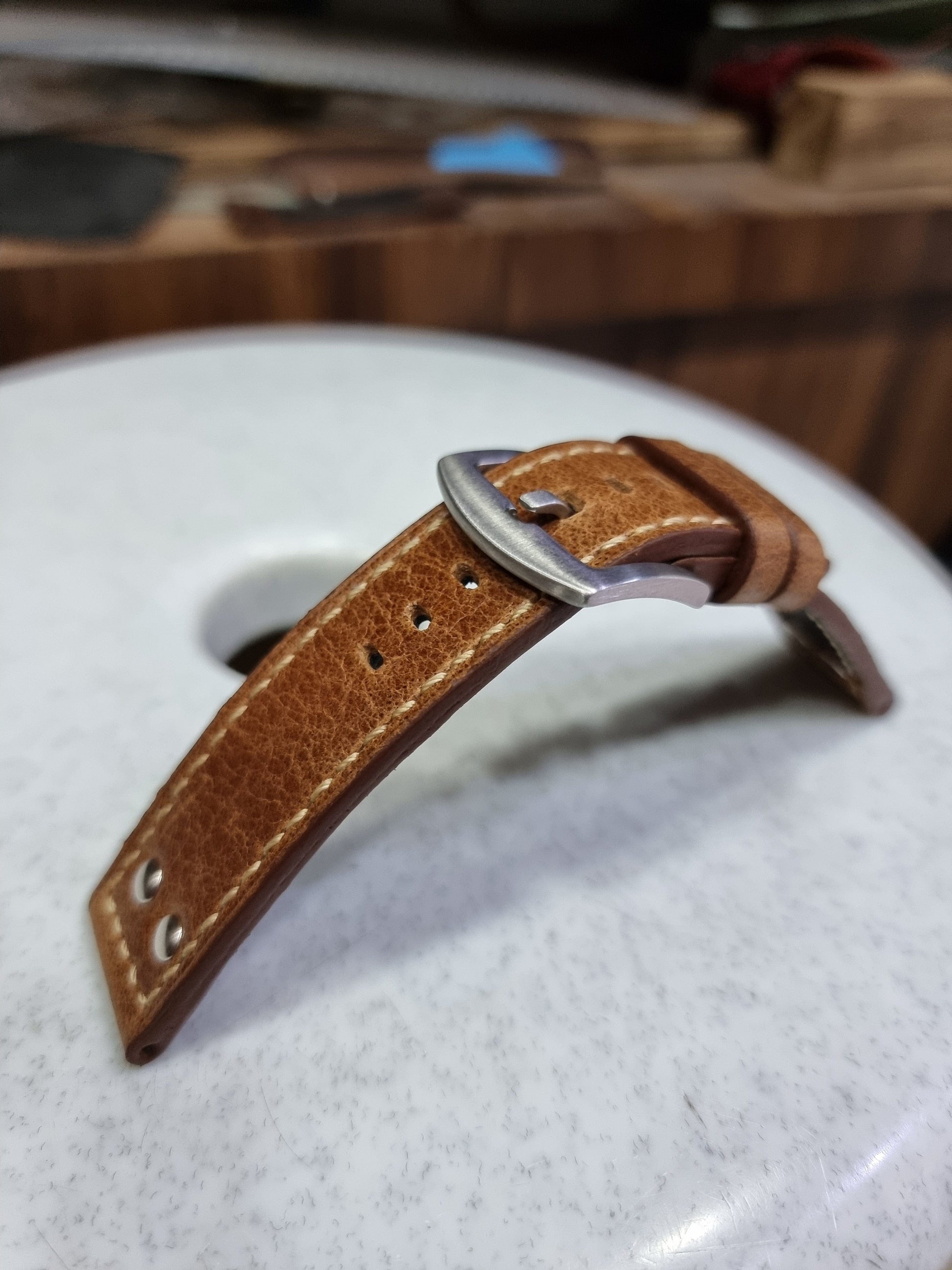 Indianleathercraft watch strap 