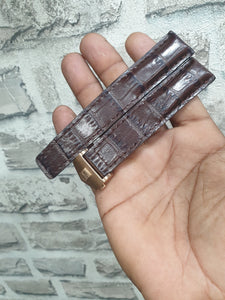 Indianleathercraft Handmade leather strap for tag heuer