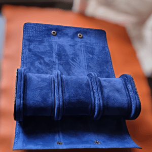 Indianleathercraft Handmade leather watch case
