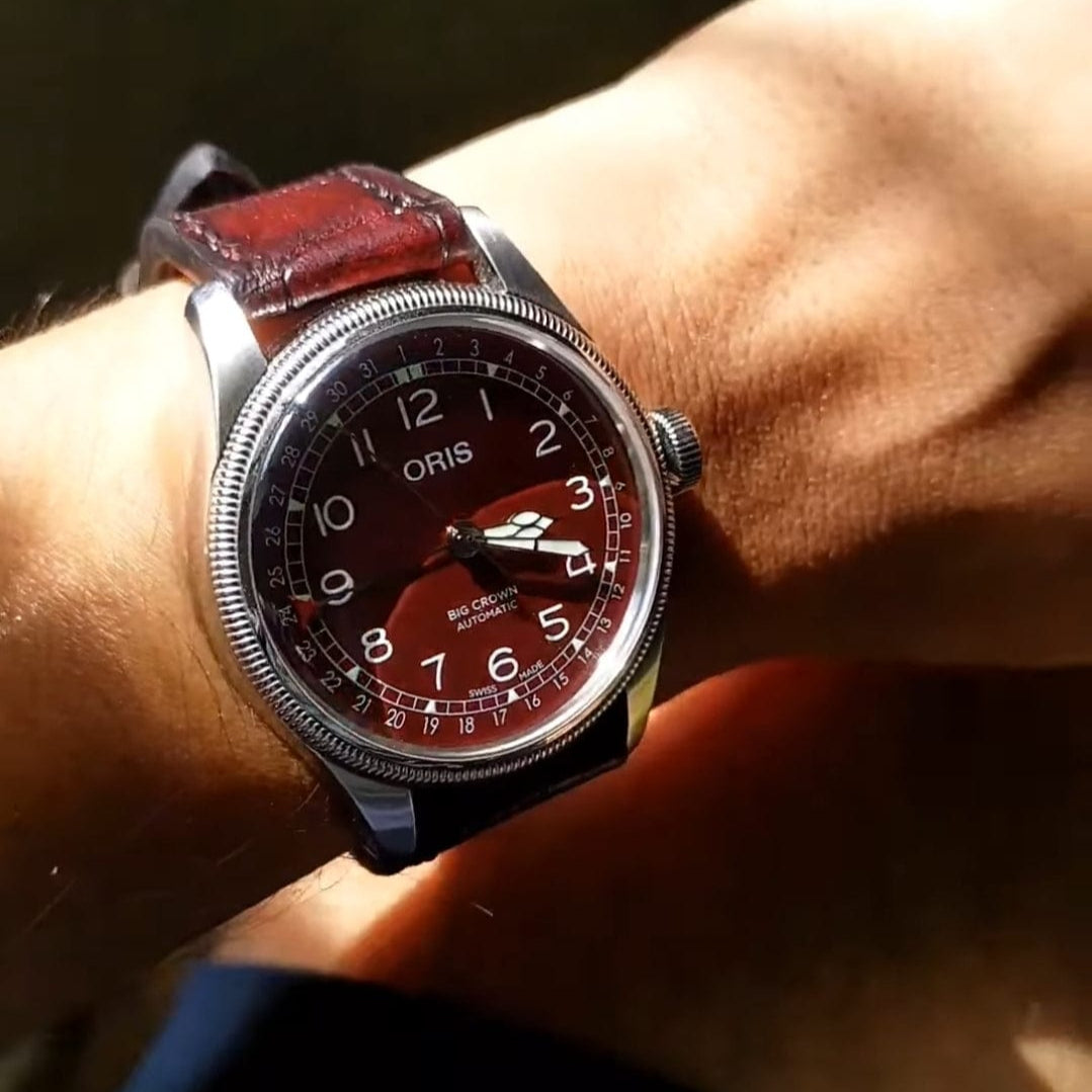 Indianleathercraft Handmade oris watch strap