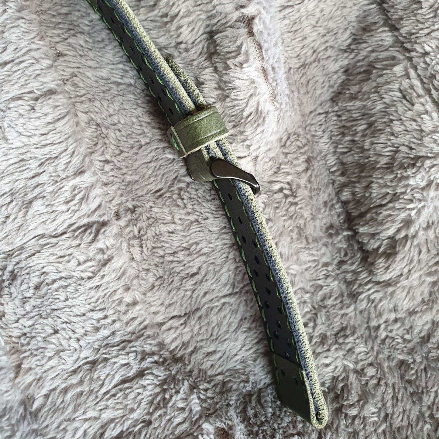 Indianleathercraft Handmade rally leather strap