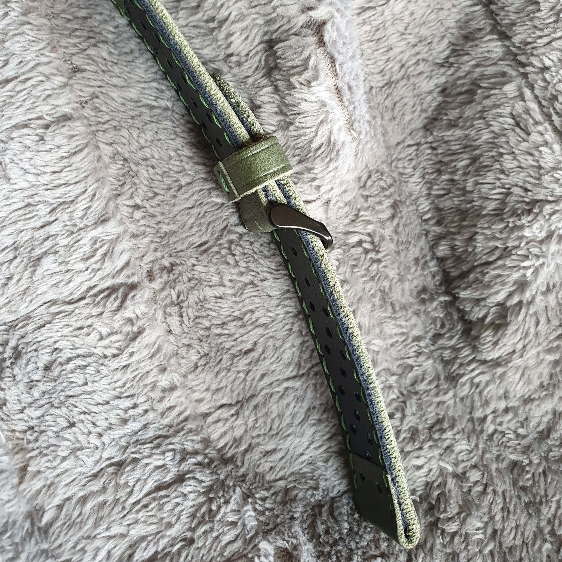 Indianleathercraft Handmade rally leather strap
