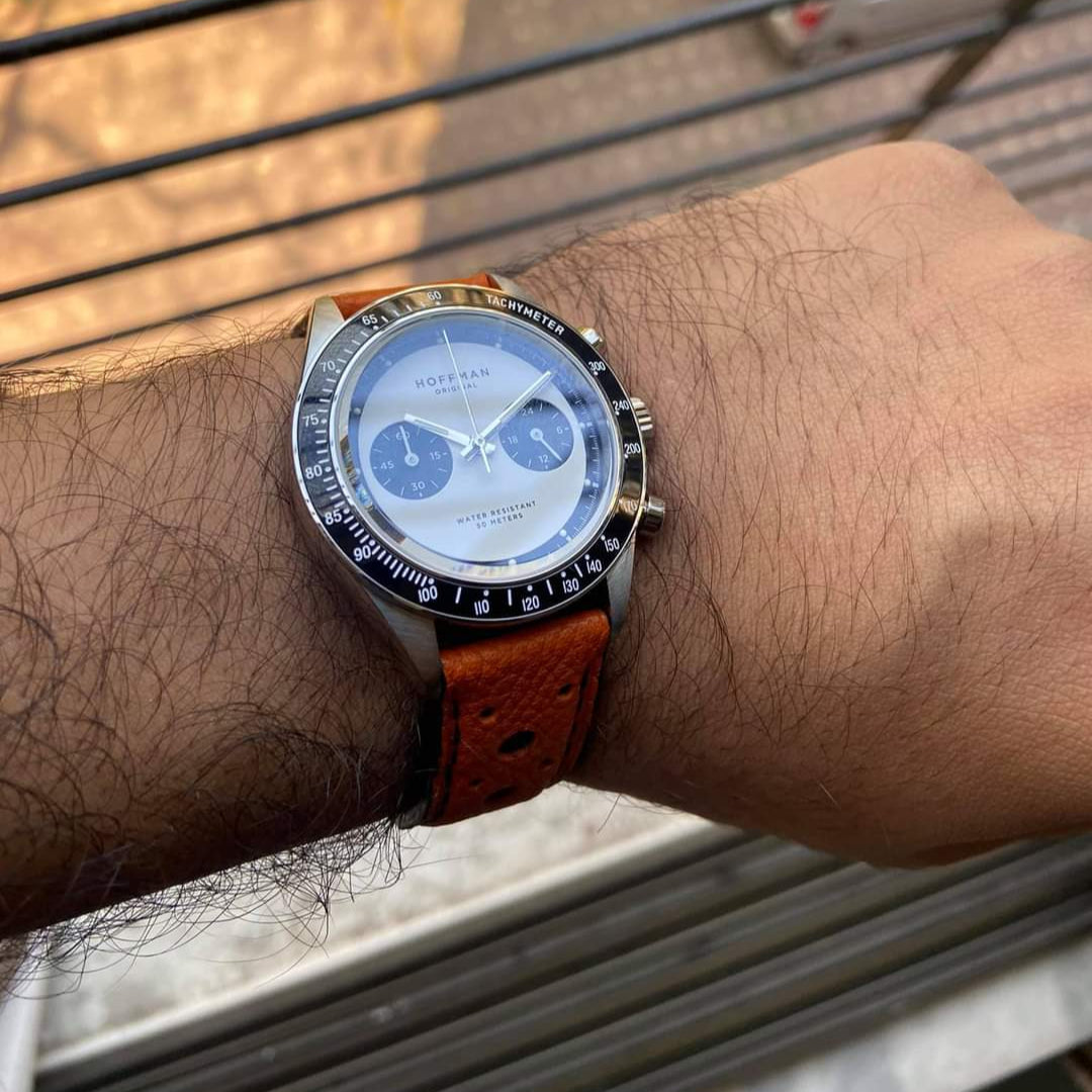 Indianleathercraft Handmade rally watch strap