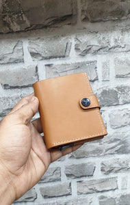 Indianleathercraft Handmade RFID-blocking  leather wallet