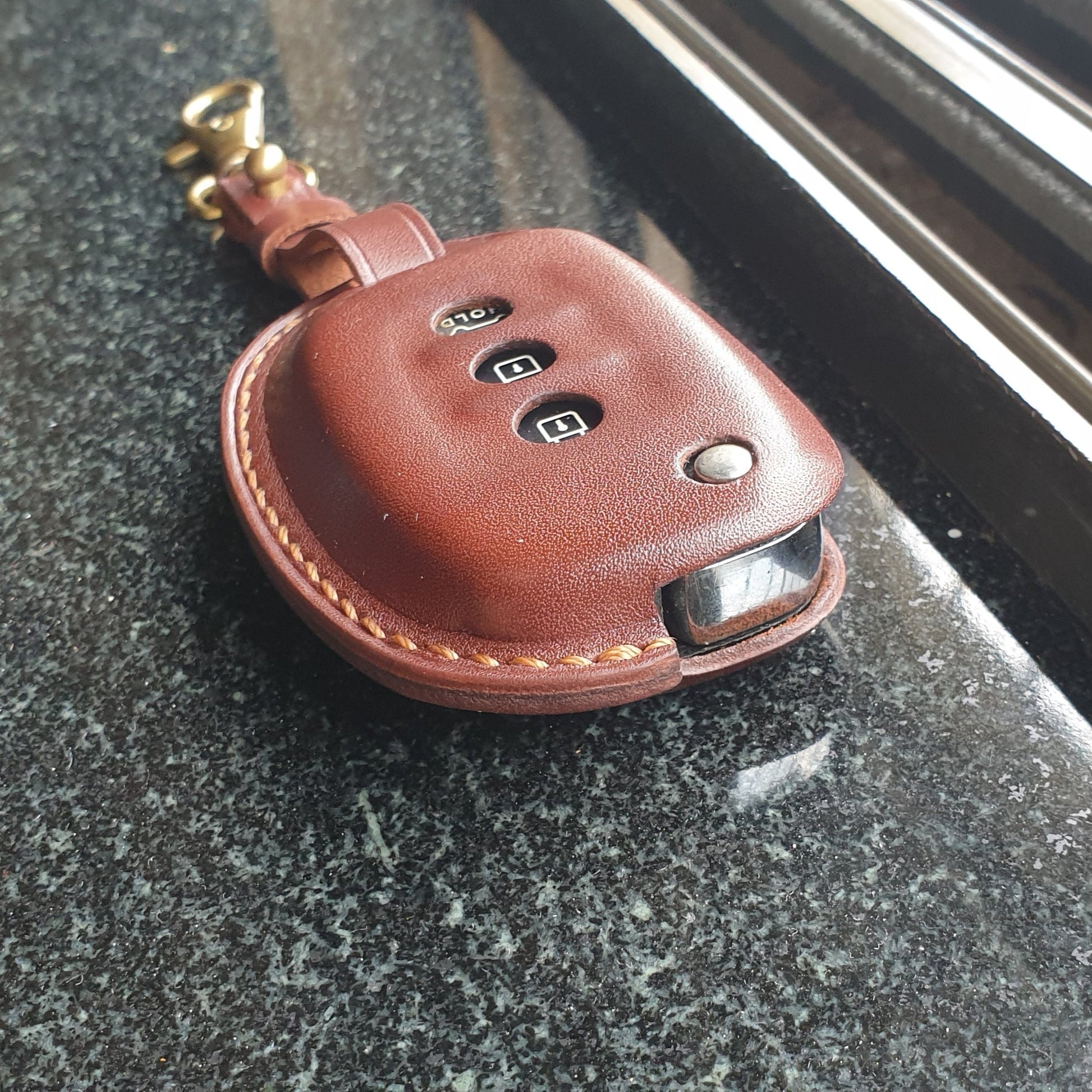 Indianleathercraft Hyundai i20 Hyundai key remote leather case