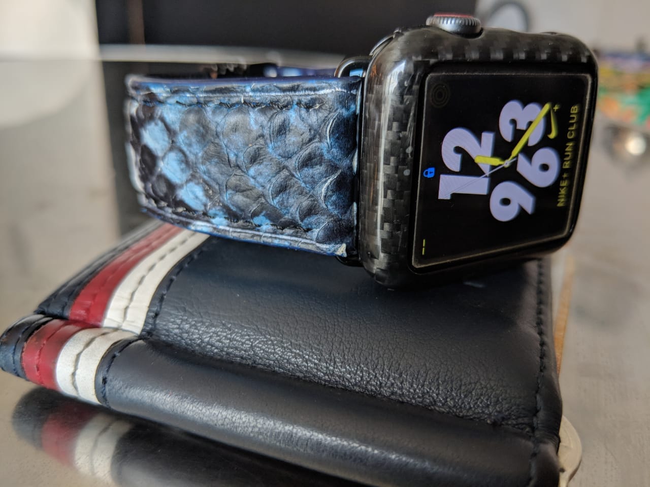 Italian leather apple watch strap - Indianleathercraft