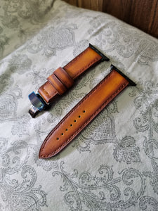 Indianleathercraft Leather Apple watch strap