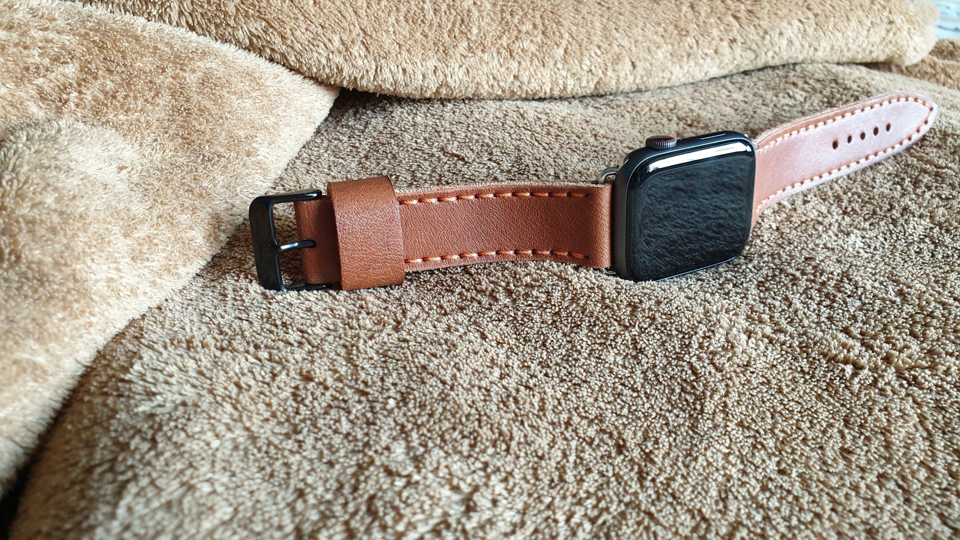 Leather apple watchstrap full grain leather - Indianleathercraft
