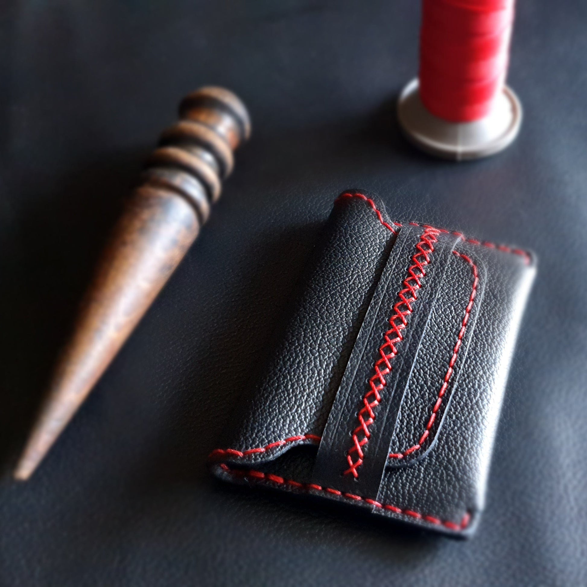 Leather card holder - Indianleathercraft