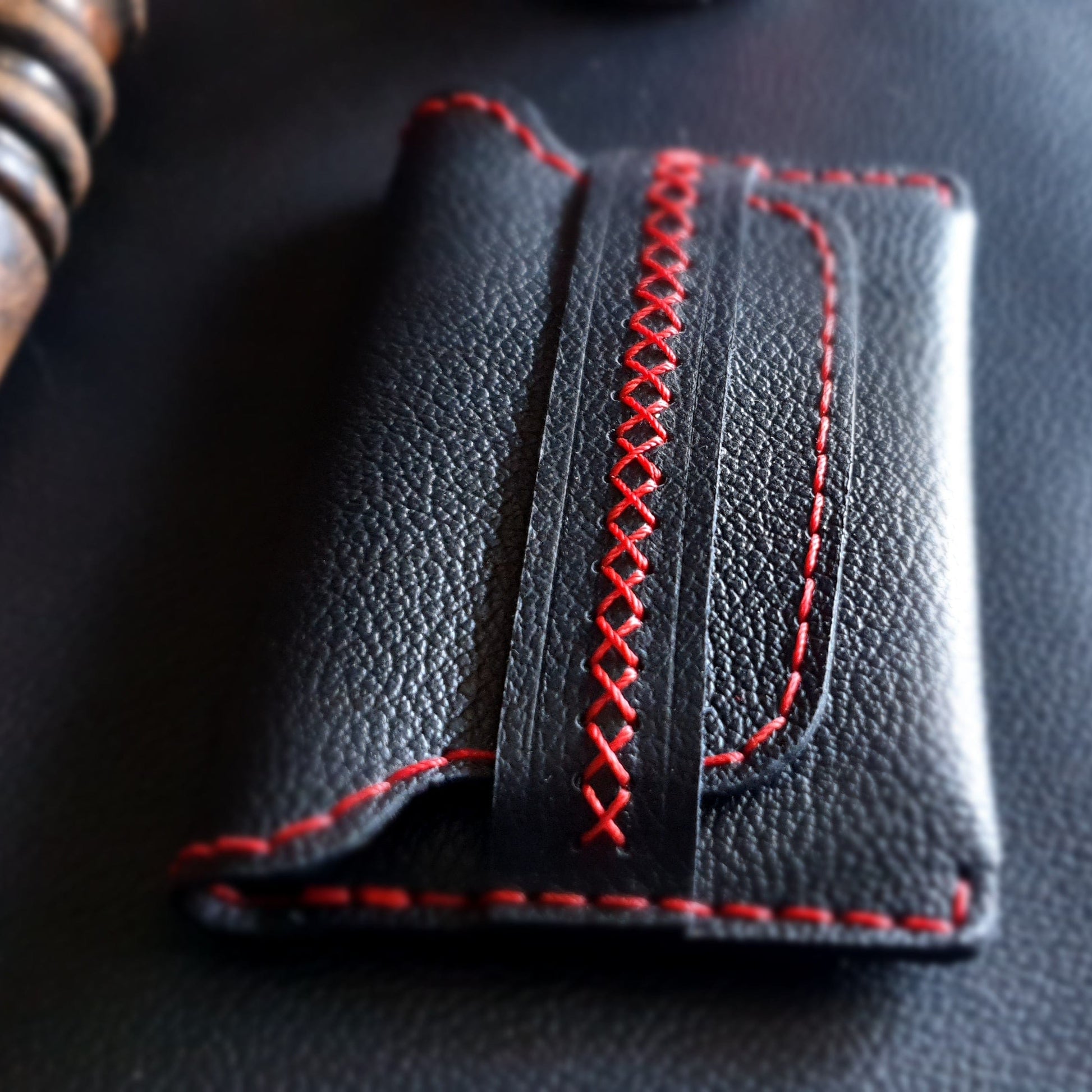 Leather card holder - Indianleathercraft