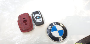Leather remote case for BMW - Indianleathercraft