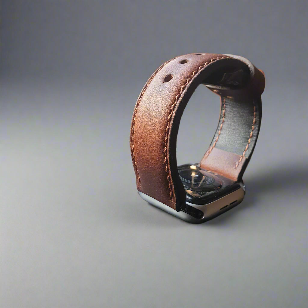 Indianleathercraft Leather strap for apple watch