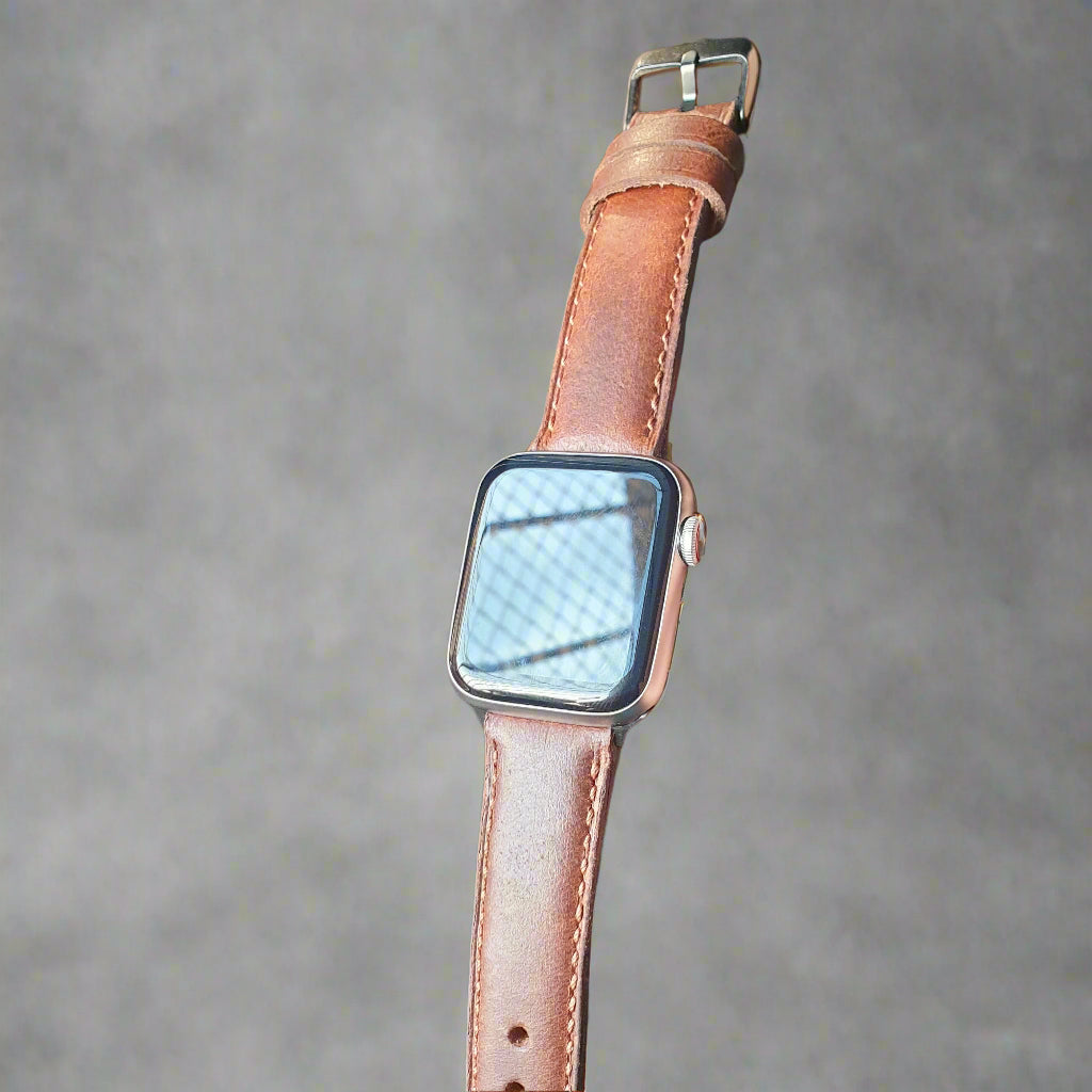 Indianleathercraft Leather strap for apple watch