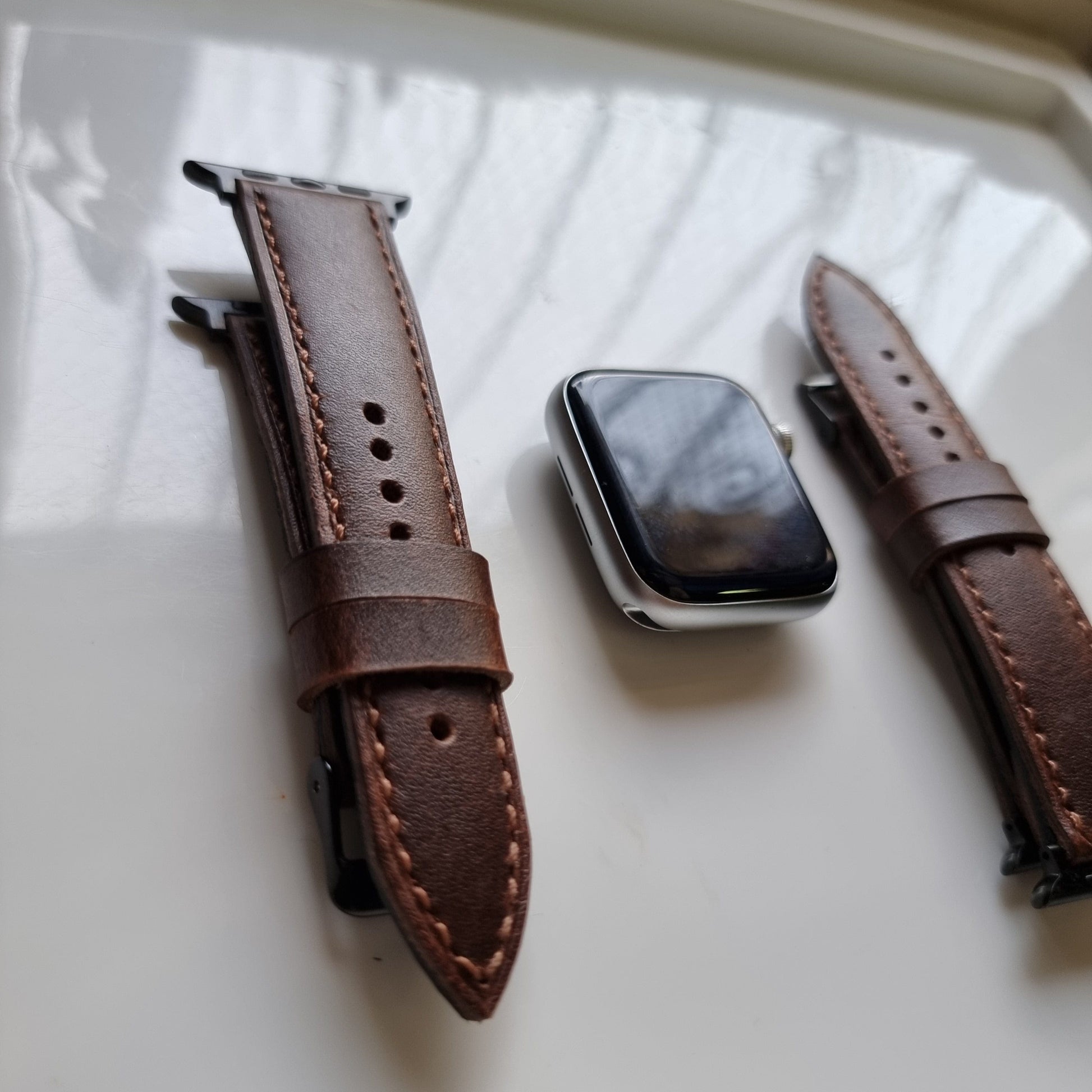 Indianleathercraft Leather strap for apple watch