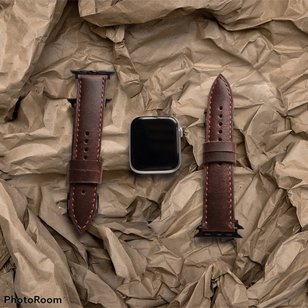 Apple Watch Series 8 Leather Band