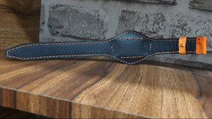 leather strap for omega sea master - Indianleathercraft