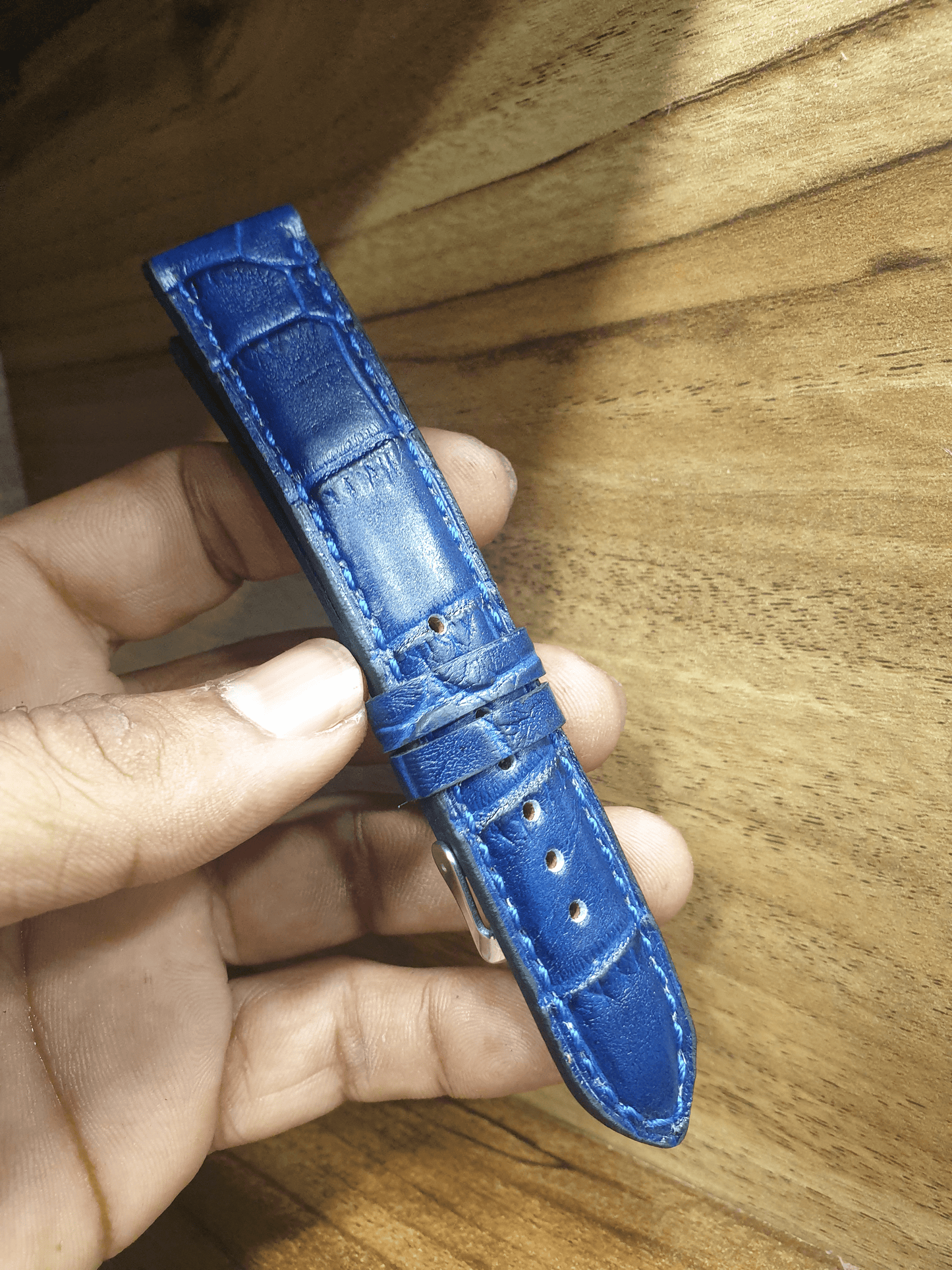 Indianleathercraft leather strap Handmade leather strap for seiko
