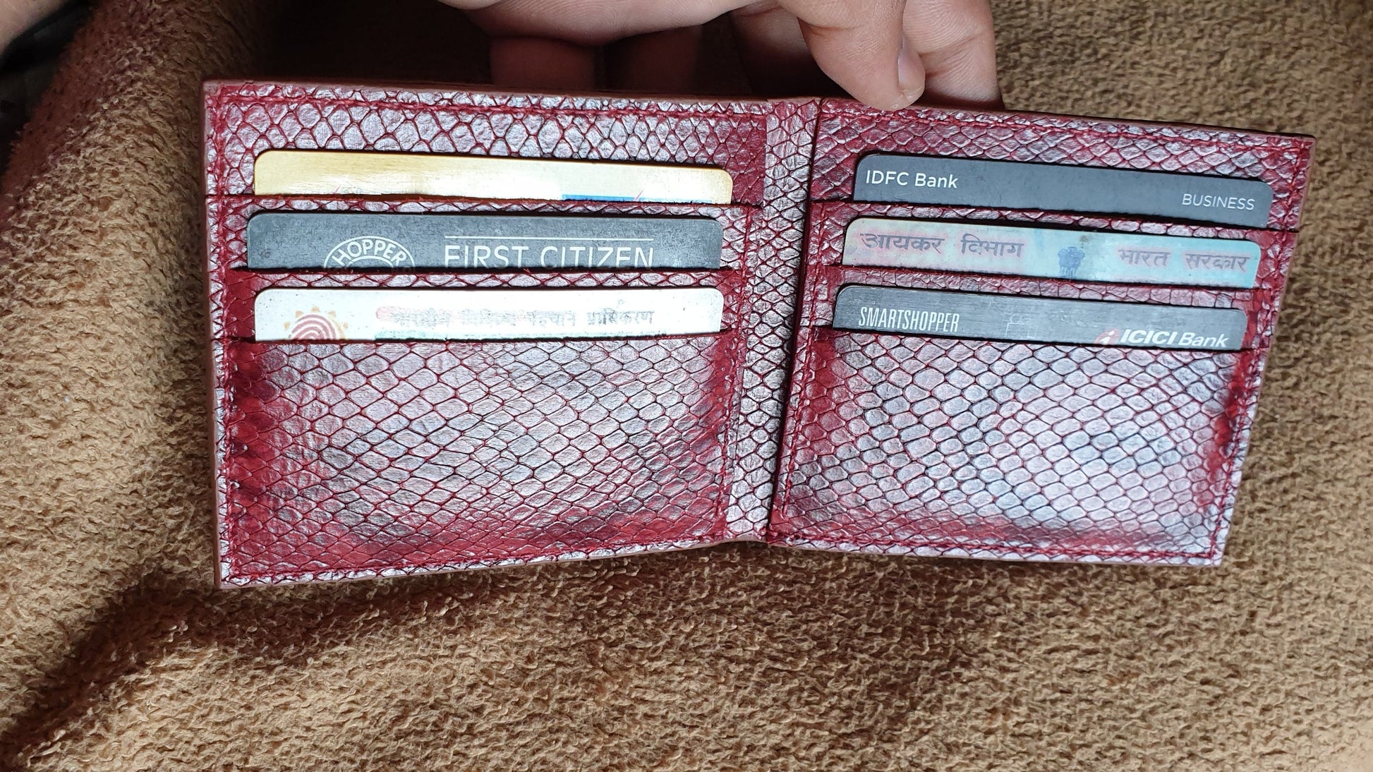 leather wallet - Indianleathercraft