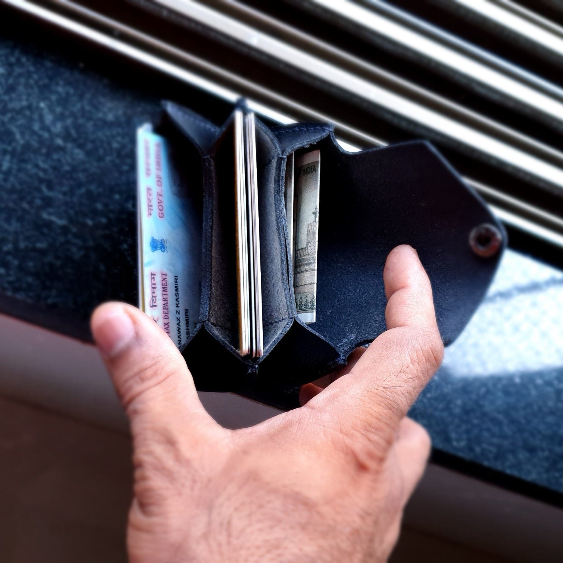 Leather wallet - Indianleathercraft