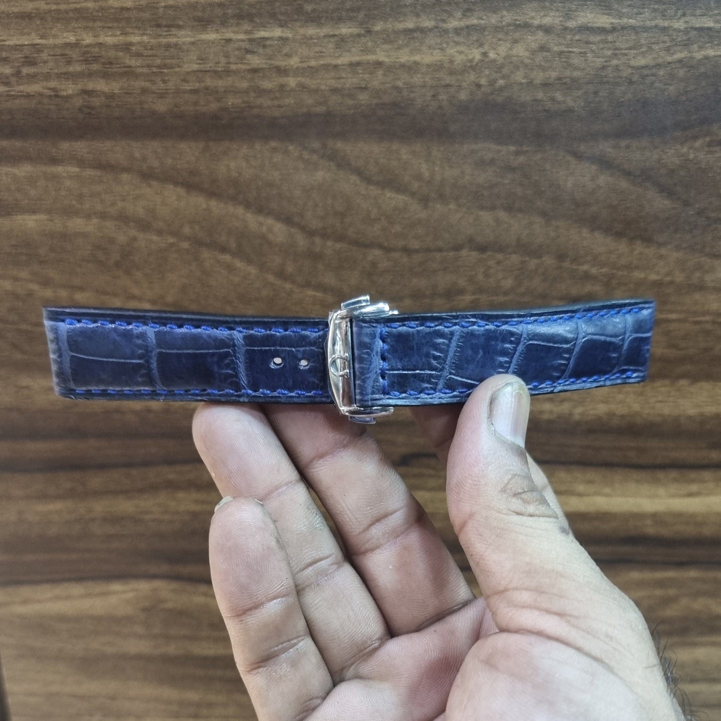 Indianleathercraft Omega leather watch strap