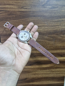 Indianleathercraft Omega moonswatch leather strap